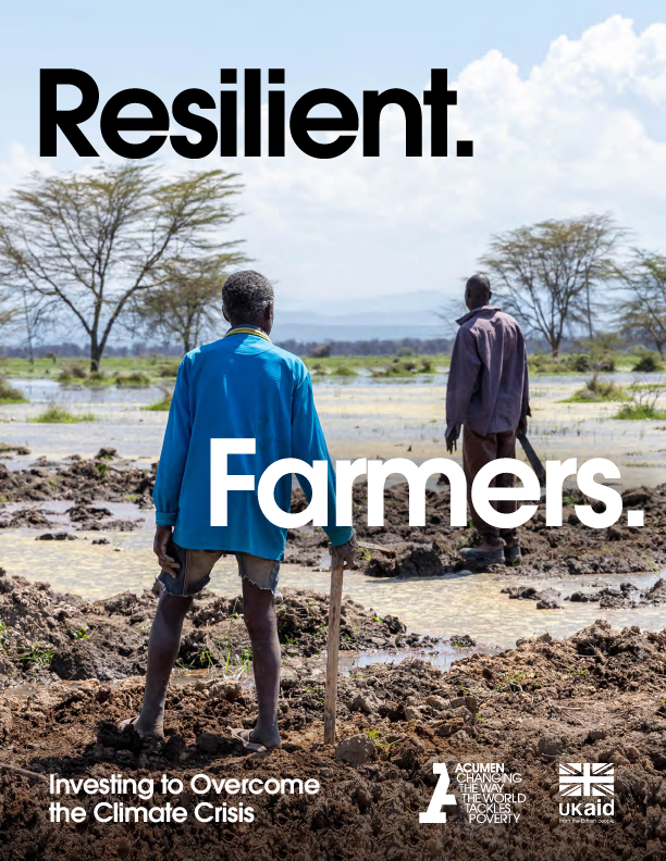 Cover of Resilient. Farmers. Report